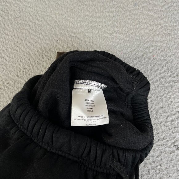 FOG Fear Of God Essentials Sweat Pants Joggers Mens Medium Black - Picture 8 of 14